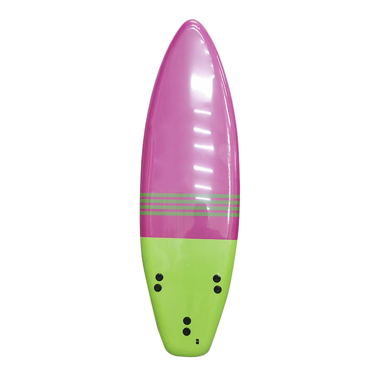 5'5'' Mini Soft Top Surfboard in fibra di vetro Softboard